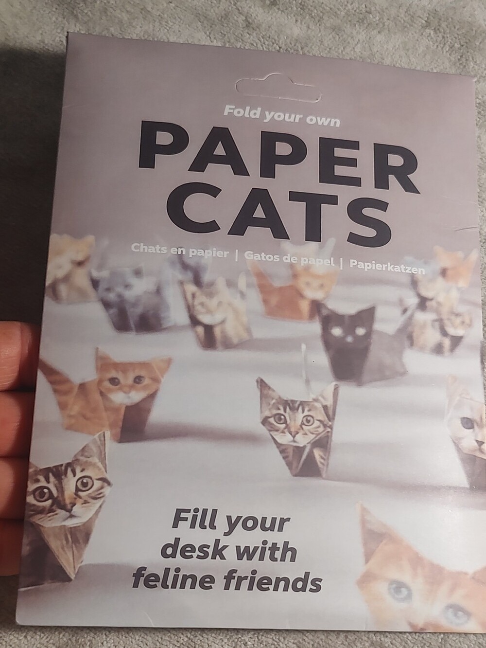 Origami Paper Cats  NIP